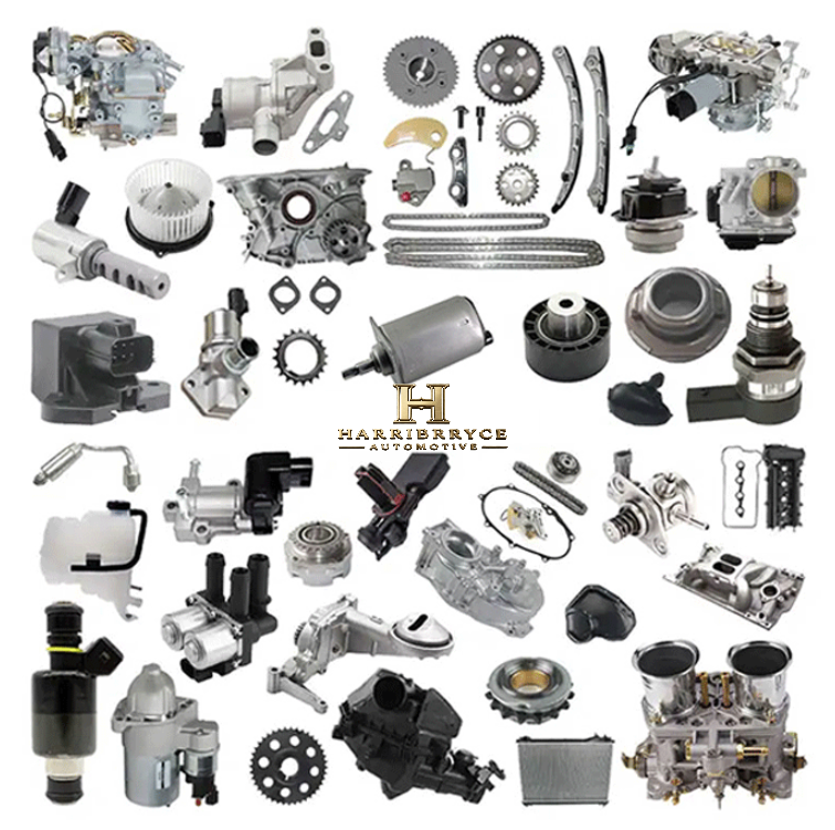 Catalogue of genuine and OEM components: pumps, injectors, timing sets, throttle bodies, manifolds and sensors.